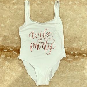 Wife of the Party One Piece Suit